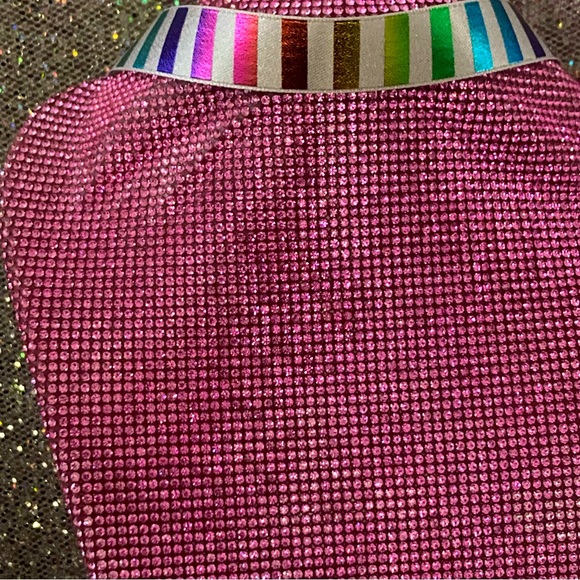 Gay Pride Rainbow Choker Necklace Holographic LGBTQ Jewelry Y2K Kawaii Lolita - Picture 13 of 16